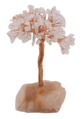 Arbre du Bonheur Quartz Rose base Quartz Rose 14cm