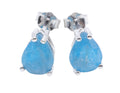 Boucles d'oreilles Argent 925 Apatite Larme