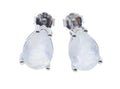 Boucles d'oreilles Argent 925 Pierre de Lune Larme