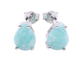 Boucles d'oreilles Argent 925 Amazonite Larme