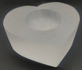 Bougeoir Sélénite Coeur 8cm