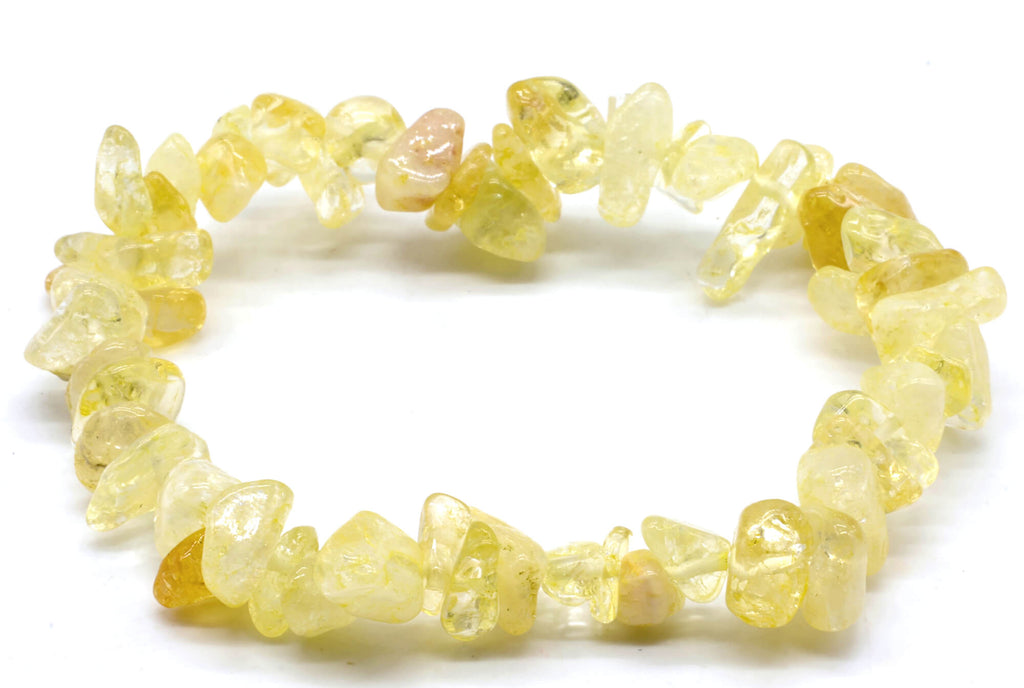 Bracelet Baroque Citrine naturelle 'A'