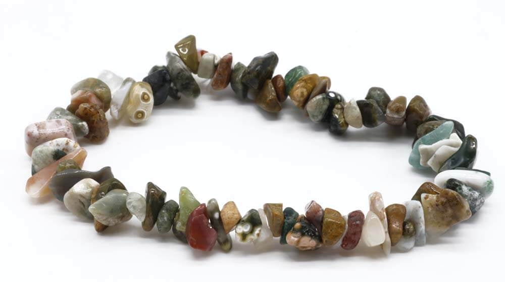 Bracelet Baroque Jaspe Océan