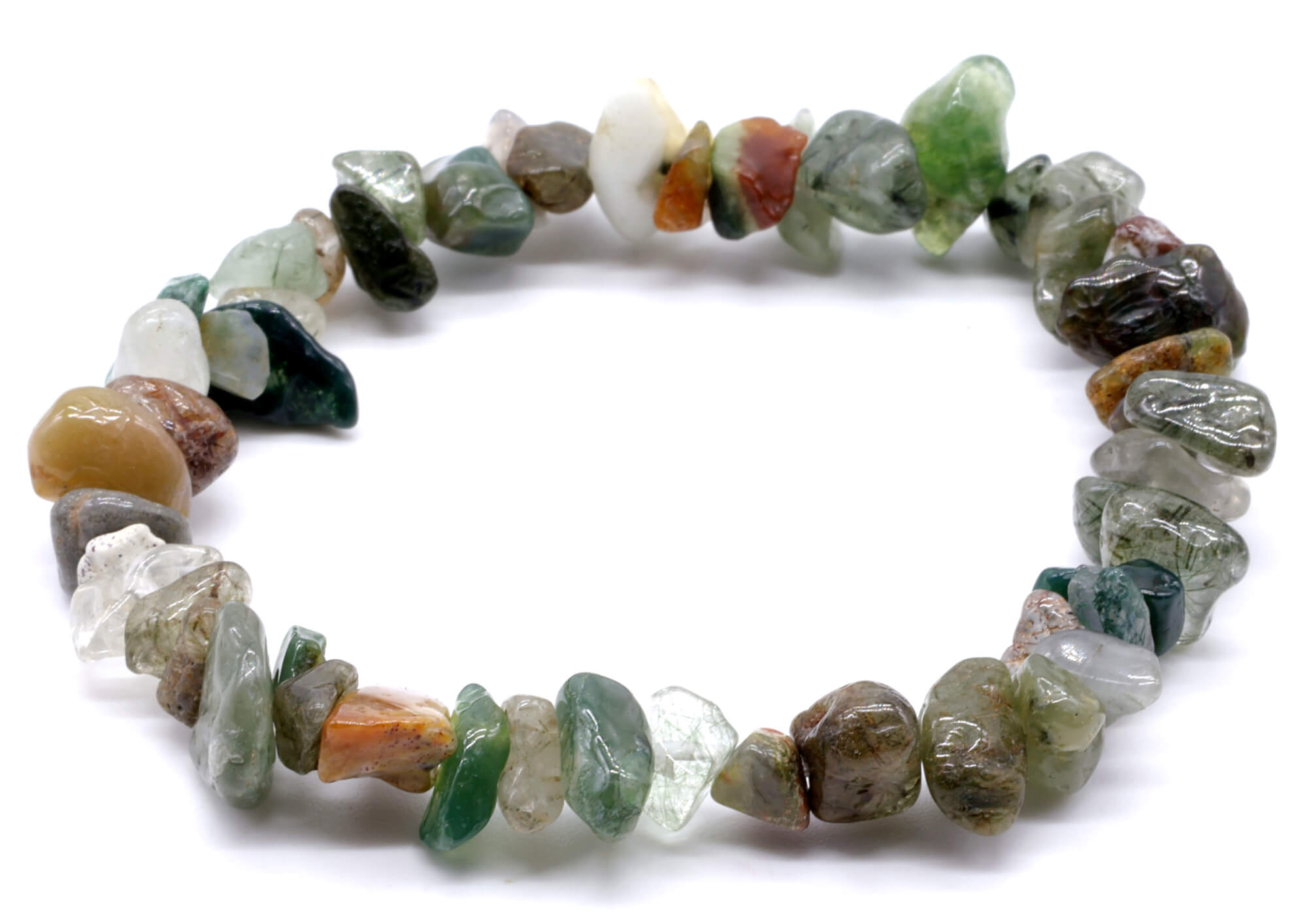 Bracelet Baroque Agate Mousse