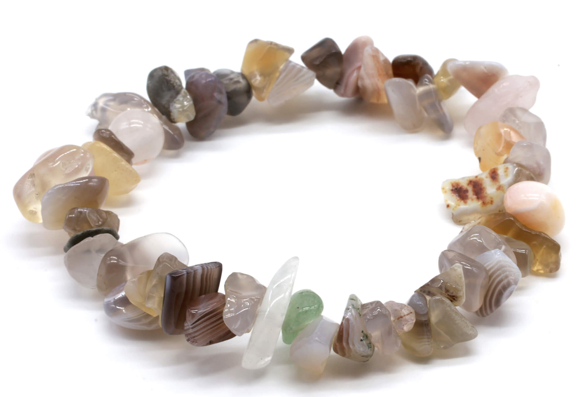 Bracelet Baroque Agate Botswana