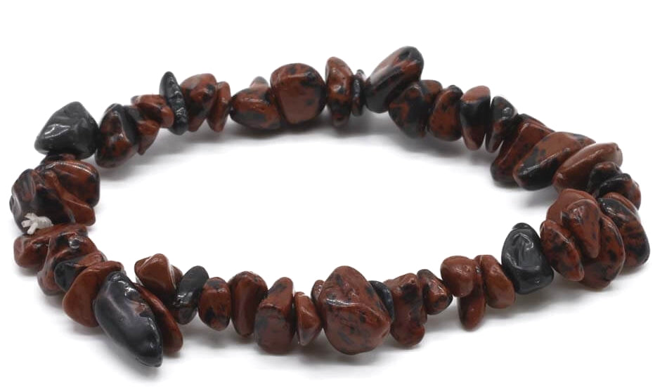 Bracelet Baroque Obsidienne Mahogany