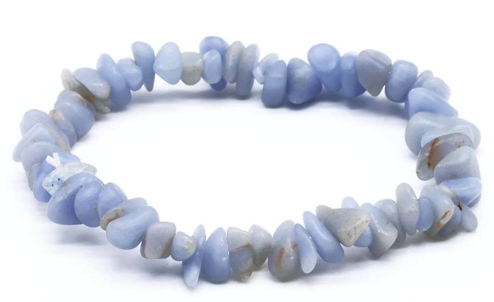 Bracelet Baroque Angélite 'B'