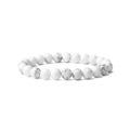 Howlite Bracelet en Perles de Pierre Naturelle 8mm