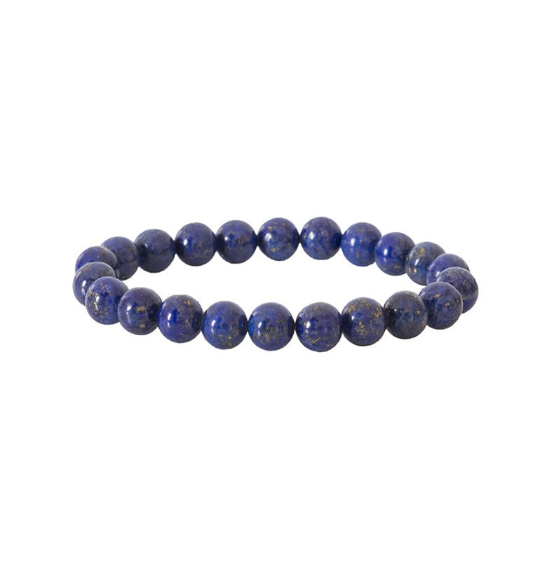 Lapis Lazuli Bracelet en Perles de Pierre Naturelle 8mm