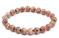 Bracelet Rhodochrosite perles 8mm
