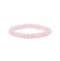 Quartz Rose Bracelet en Perles de Pierre Naturelle 8mm