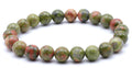 Bracelet Unakite perles 8mm