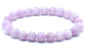 Bracelet Kunzite perles 8mm