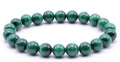 Bracelet 'Light' Malachite 'AA' perles 8mm