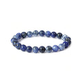Sodalite Bracelet en Perles de Pierre Naturelle 8mm