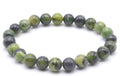 Bracelet Jade Néphrite perles 8mm