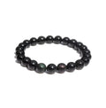 Obsidienne Oeil Céleste Bracelet en Perles de Pierre Naturelle 8mm
