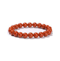Jaspe Rouge Bracelet en Perles de Pierre Naturelle 8mm