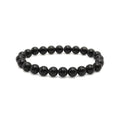 Obsidienne Noire Bracelet en Perles de Pierre Naturelle 8mm
