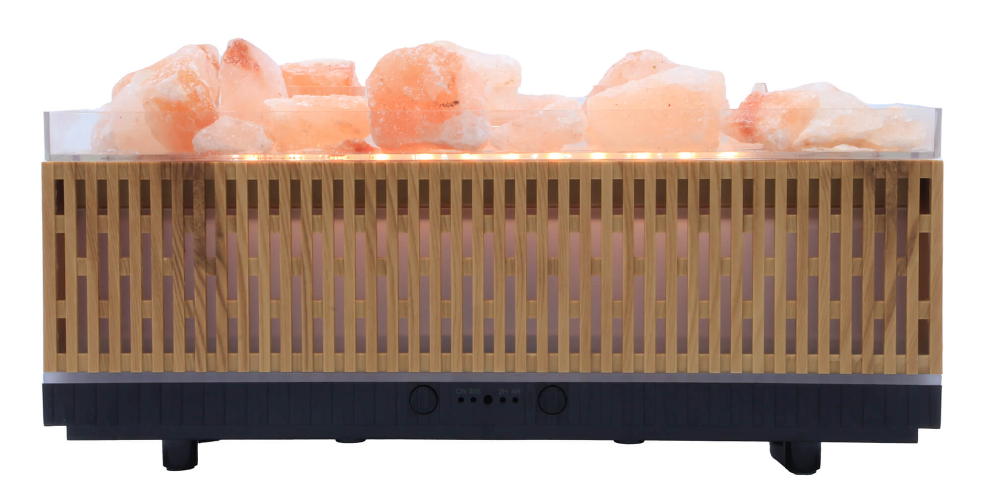 Diffuseur HE Rectangle Bois + Sel 25cm