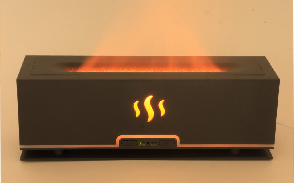 Diffuseur HE Rectangle Noir Flamme 25cm