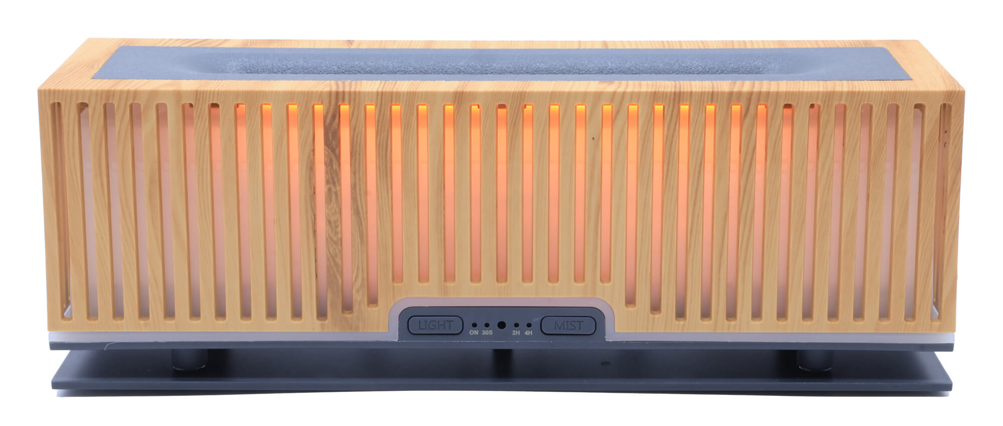 Diffuseur HE Rectangle Bois Strié 25cm