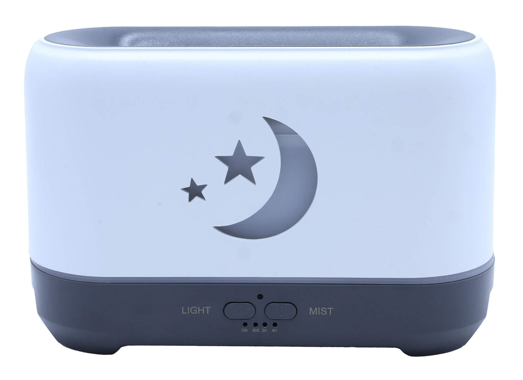 Diffuseur HE Blanc/Noir Lune 20cm