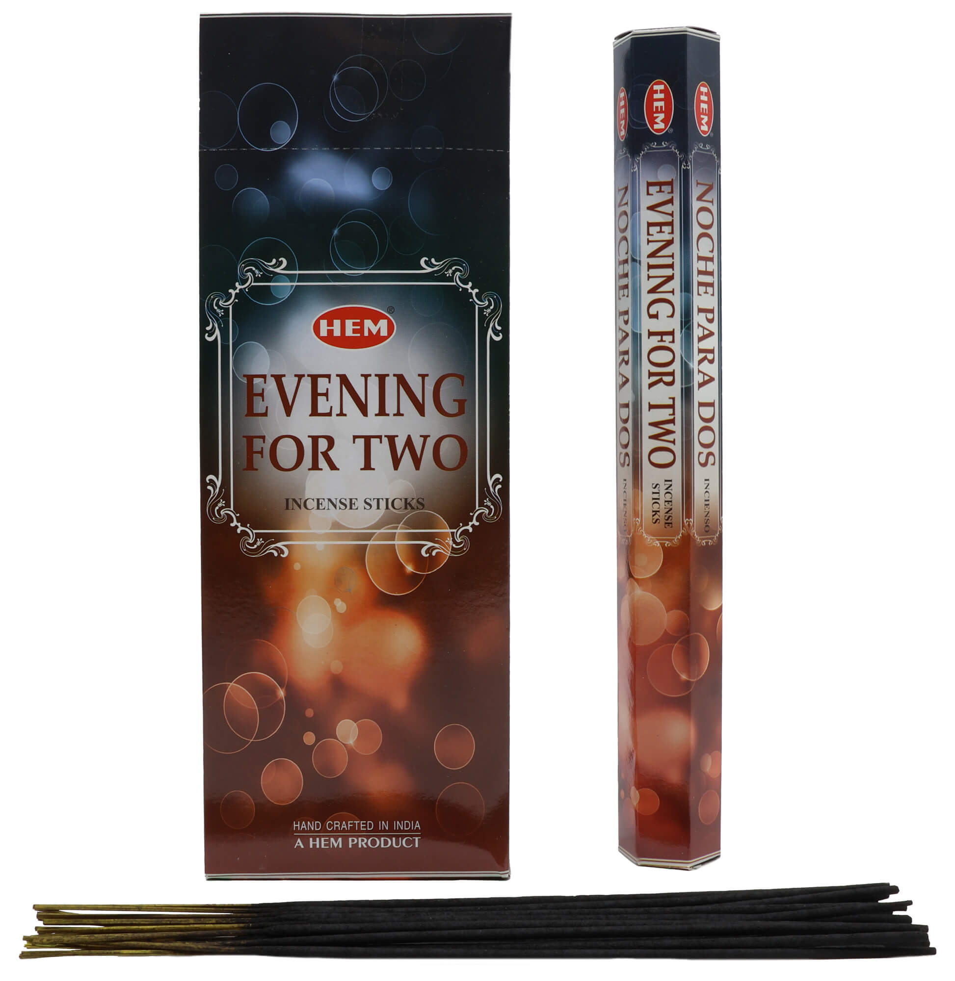Encens HEM Evening For Two boîte de 6 paquets de 20g