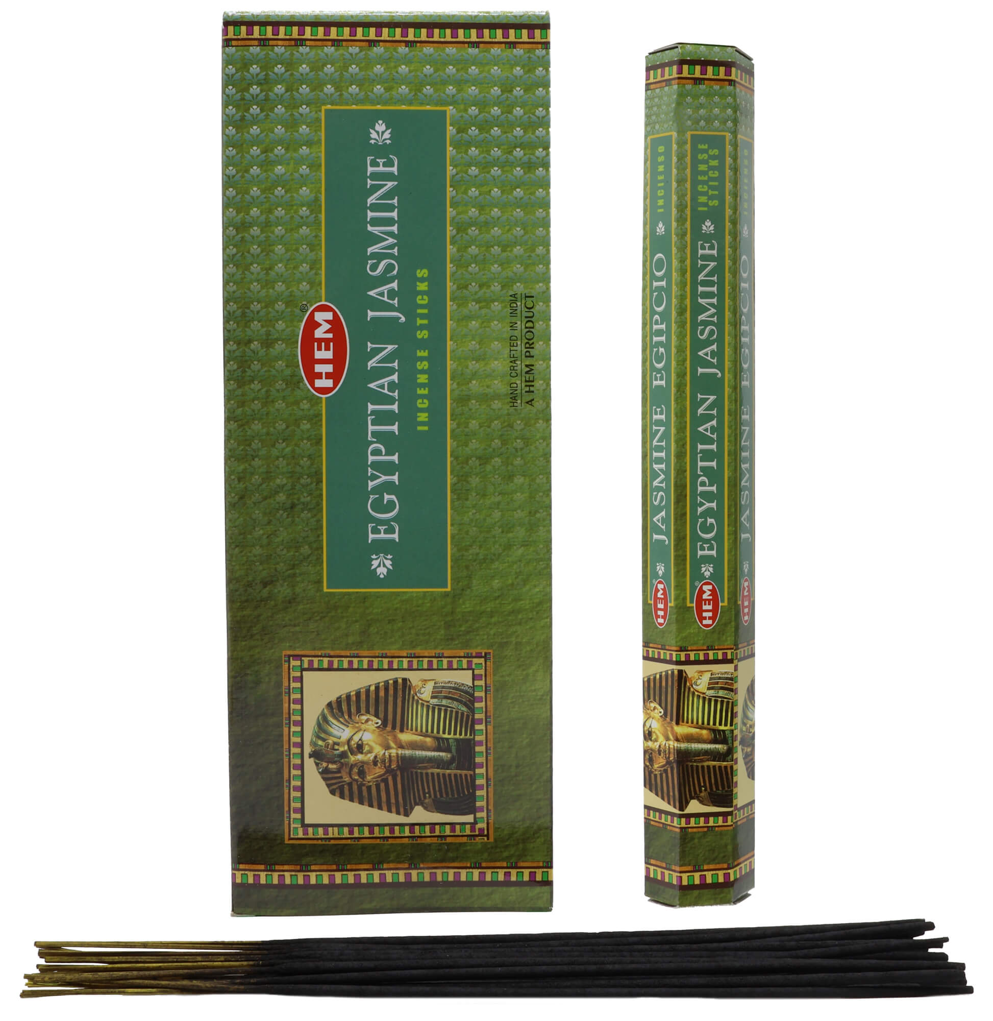 Encens HEM Jasmin Egyptien boîte de 6 paquets de 20g