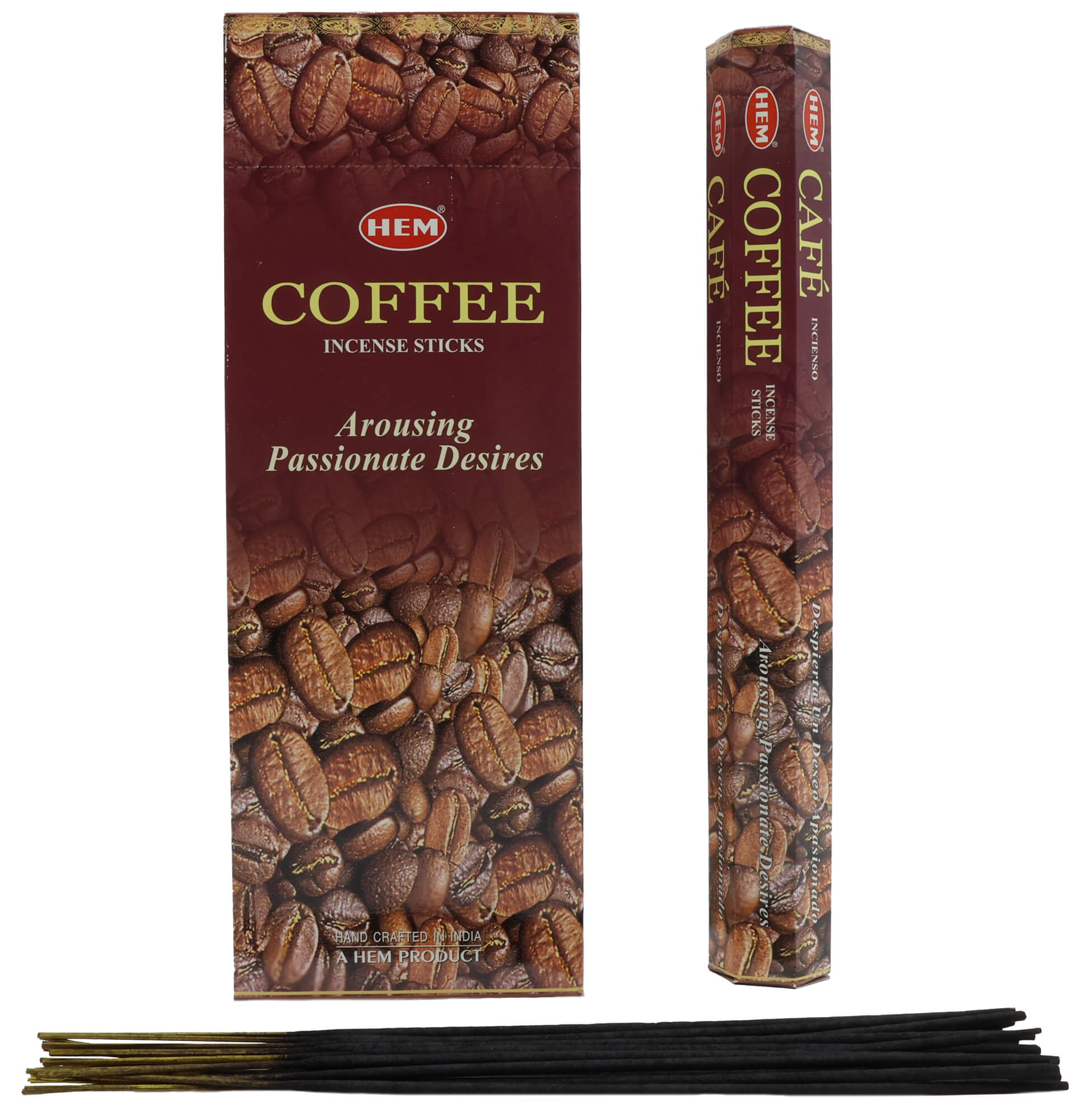 Encens HEM Café boîte de 6 paquets de 20g