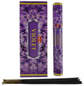 Encens HEM Violette - Boîte de 6 Paquets de 20g