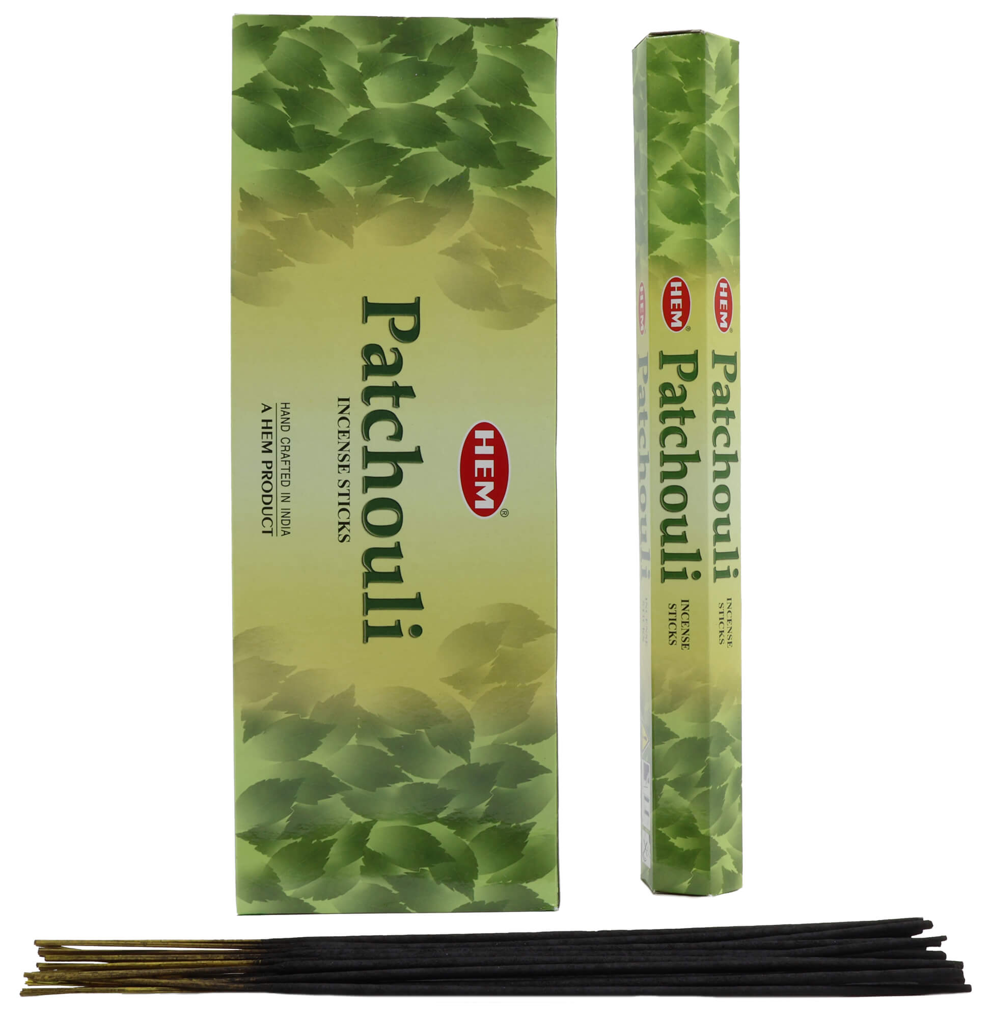 Encens HEM Patchouli - Boîte de 6 Paquets de 20g