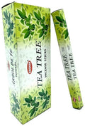 Encens Krishan Arbre à Thé - Boîte de 6 Paquets de 20g