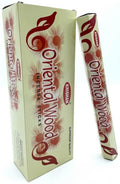 Encens Krishan Bois Oriental - Boîte de 6 paquets de 20g