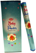Encens Krishan Baby Powder - Boîte de 6 paquets de 20g