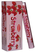 Encens Krishan Fraise - Boîte de 6 Paquets de 20g