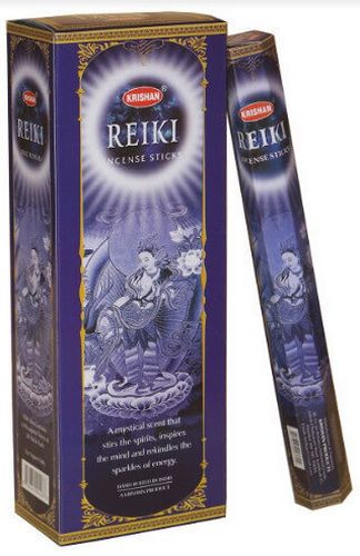 Encens Krishan Reiki - Boîte de 6 paquets de 20g