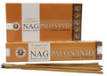 Encens Golden Nag Palo Santo - Boîte de 12 Paquets de 15g