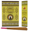 Encens Ayurvedic Méditation boîte de 12 paquets de 15g
