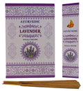 Encens Ayurvedic Lavande boîte de 12 paquets de 15g