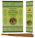 Encens Ayurvedic Nag Champa boîte de 12 paquets de 15g