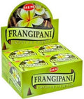 Encens HEM Cônes Frangipane boîte de 12 paquets de 10 cônes