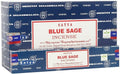 Encens Satya Sauge Bleue Boîte de 12 paquets de 15g