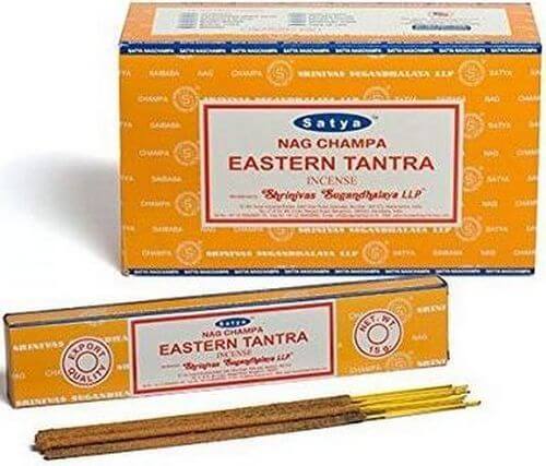 Encens Satya Tantra Orientale Boîte de 12 paquets de 15g