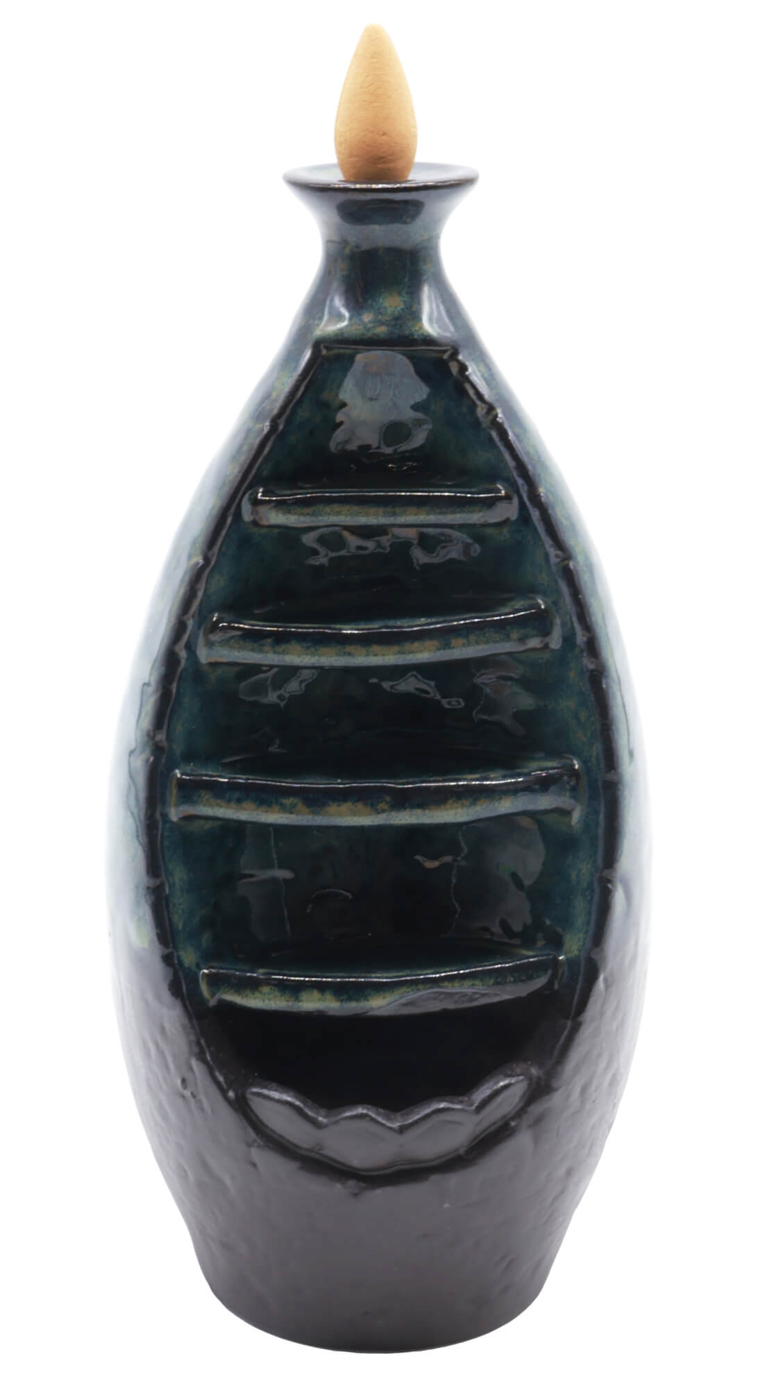 Porte-Encens Backflow Cascade Lignes 21cm