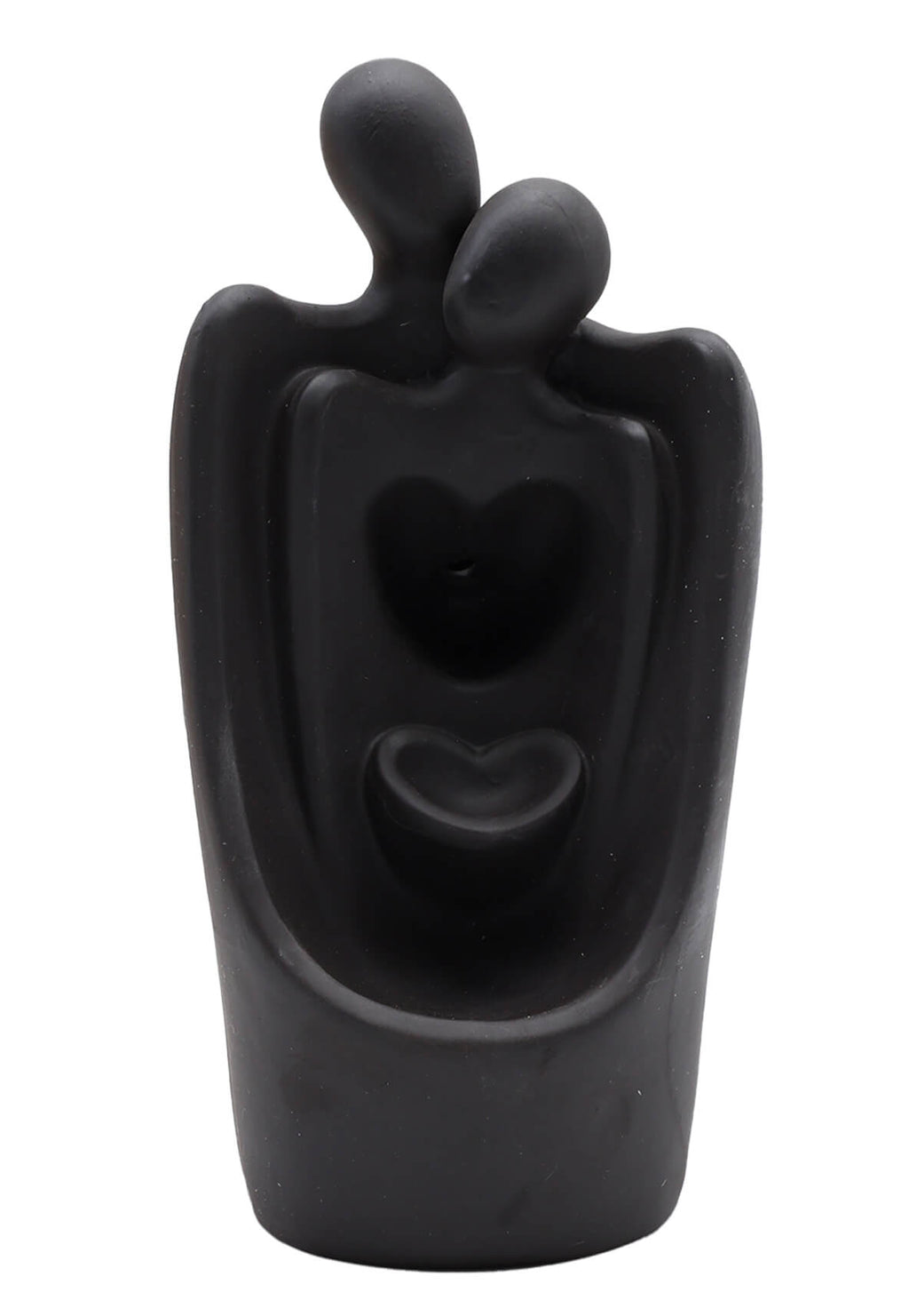 Porte-Encens Backflow Amour Contemporain 17cm