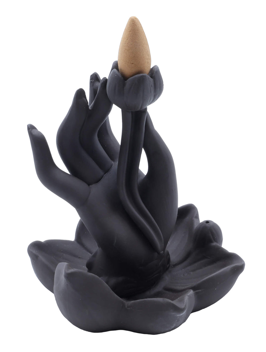 Porte-Encens Backflow Main Stylisée 11cm