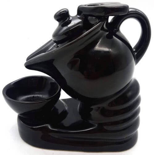 Porte-Encens Backflow Céramique Théière 14cm