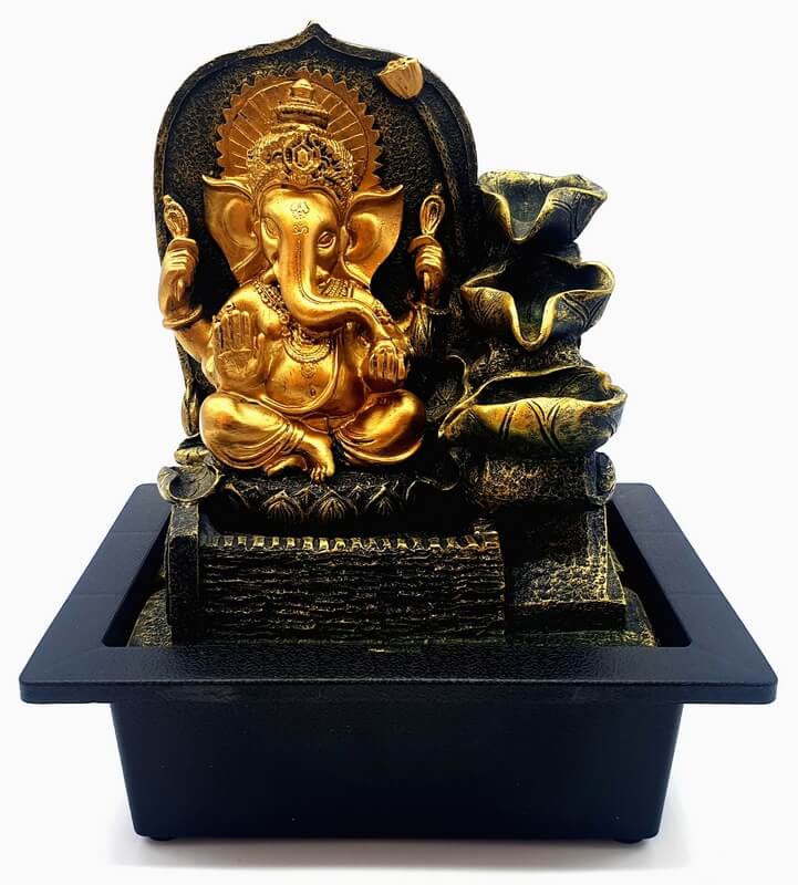 Fontaine Résine Ganesh & Cascade Design 27cm