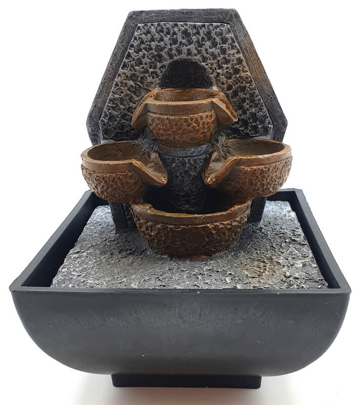 Fontaine Résine Petite Cascade Pots 14cm